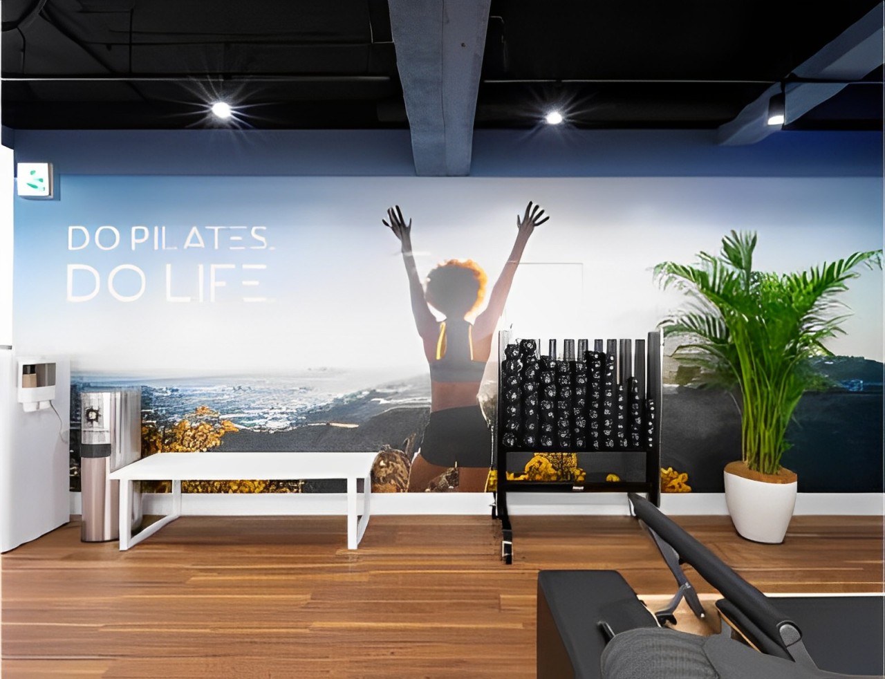 CLUB PILATESの店内